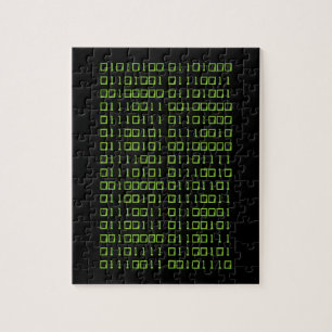 Binary jigsaw puzzle