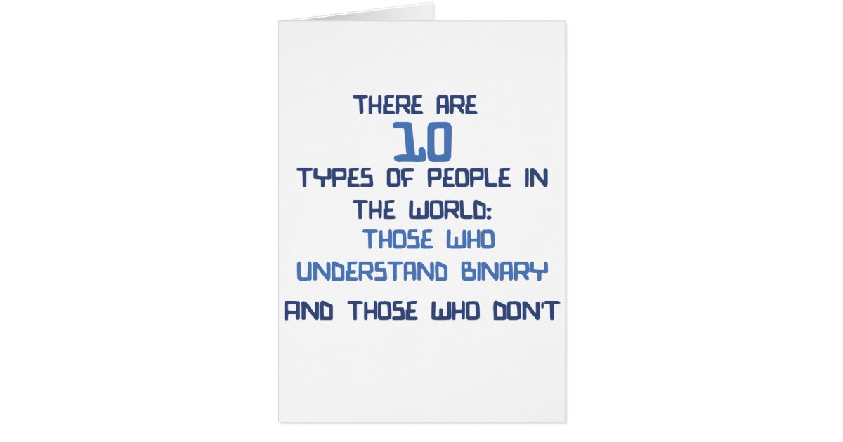 Binary Joke Zazzle