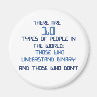 binary joke magnet