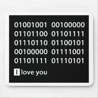 Binary Love Mouse Pad