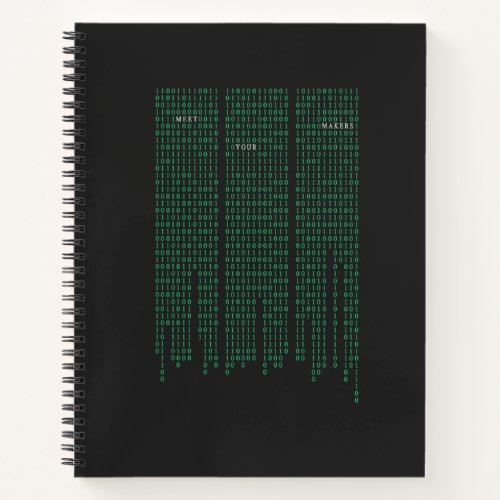 Binary Meet Your Makers Notebook