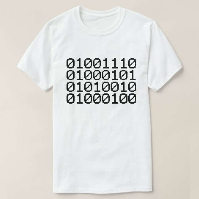 BINARY NERD T-Shirt (Design Front)