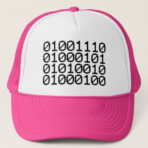 BINARY NERD TRUCKER HAT