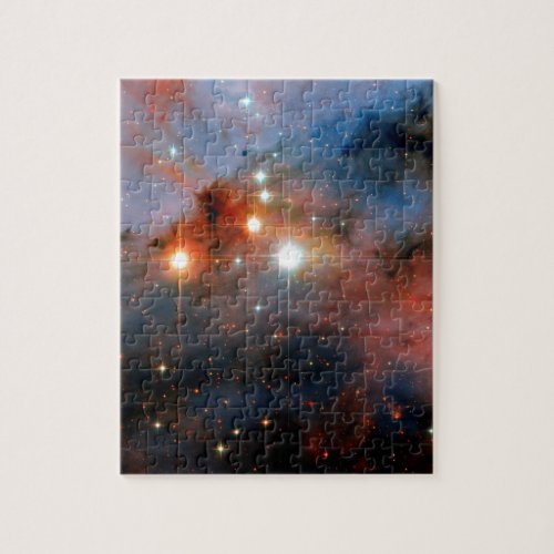 Binary Stars WR 25  Tr16_244 _ Hubble Space Photo Jigsaw Puzzle
