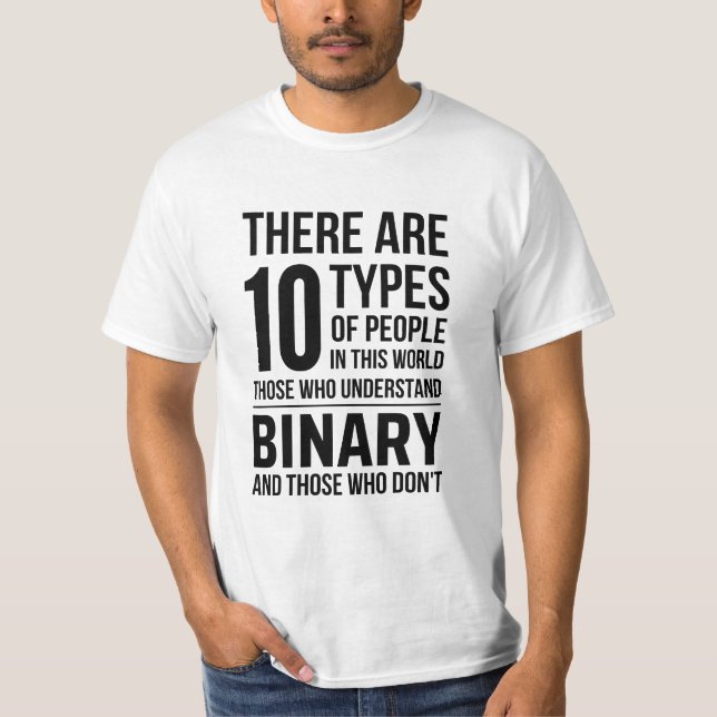 binary T-Shirt (Front)