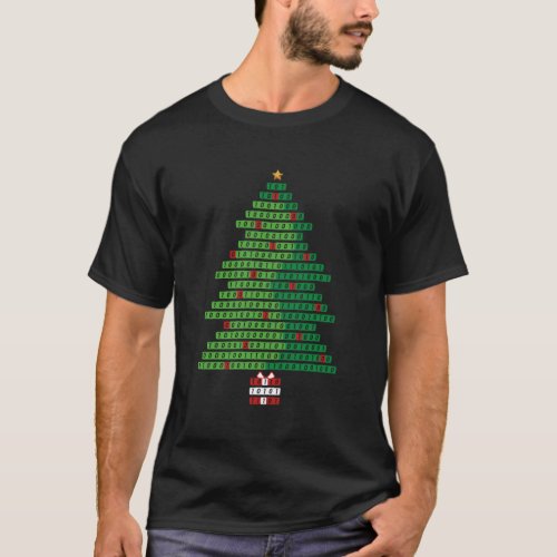 Binary Tree Computer Programmers And Geek T_Shirt