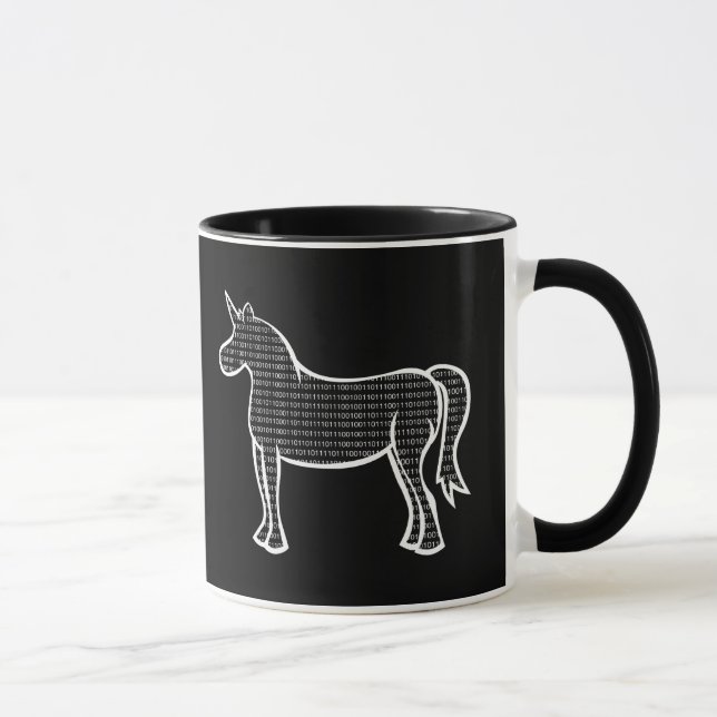 Binary Unicorn Mug (Right)