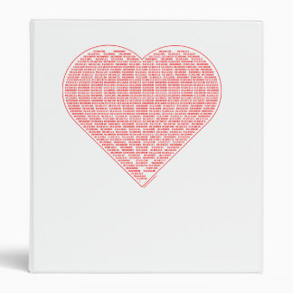 Binary Valentine Binder
