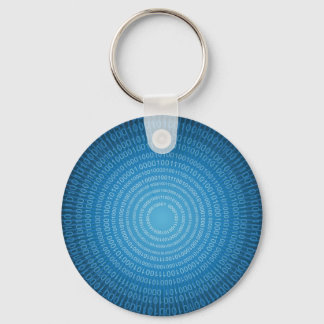 Binary World Keychain