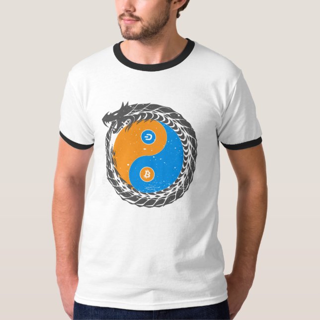 BinDang - Bitcoin & Dash harmony T-Shirt (Front)