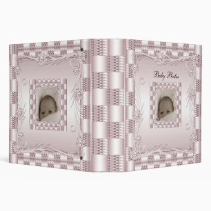 Binder Baby Girl Photo Album Pink Floral