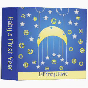 Binder: Baby's First Year Keepsake Album 3 Ring Binder