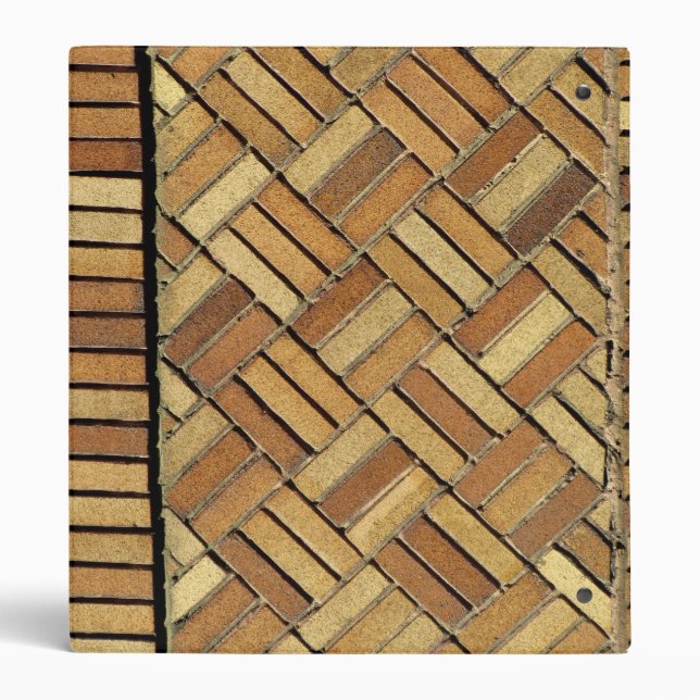 Binder - Basket weave brick (Back)