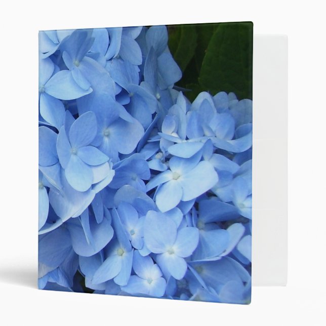 Binder - Blue Hydrangea (Front/Inside)