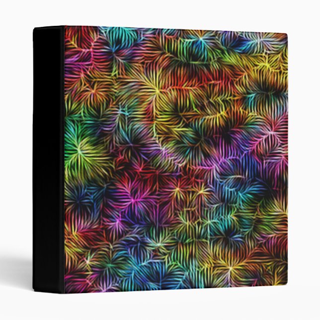 Binder - Bold Rainbow Weave - Customize (Front/Spine)
