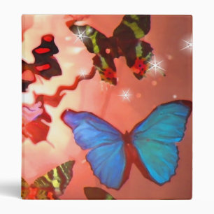 Binder, Butterfly Heaven in Copper Binder