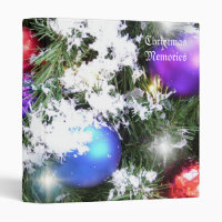 Binder - Christmas Glow & Faux Snow