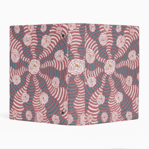 Binder. Design "Rose Gold Borealis" Mini Binder