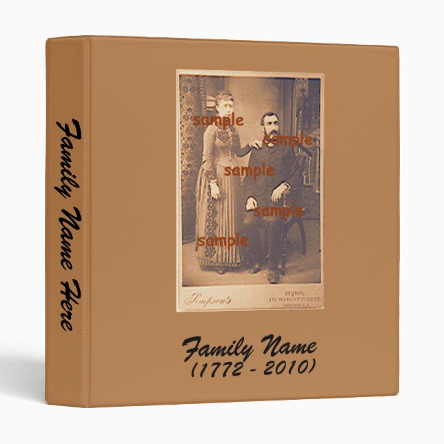Binder - Family Research (ver. 2) (Front/Spine)