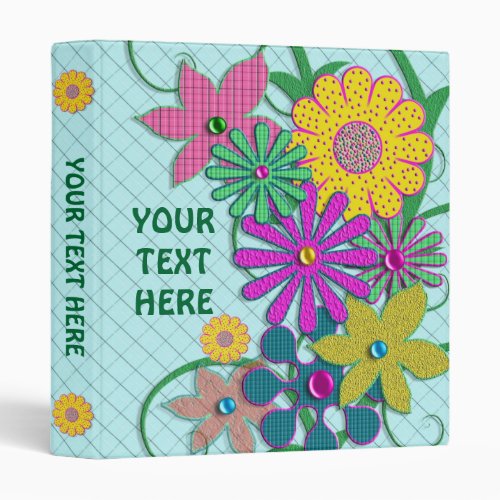 BINDER _ FLOWERS _ BRIGHT  CHEERFUL