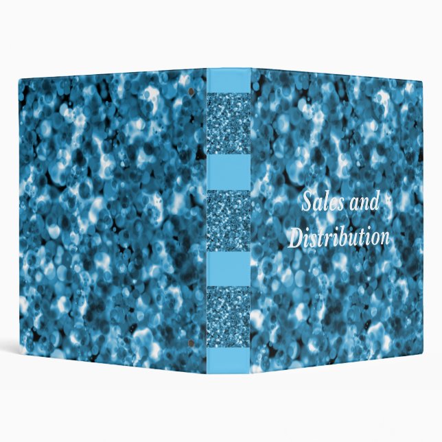 Binder for Your Business Abstract Bubbles (Background)