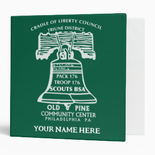 Binder - Forest Green (Personalized)