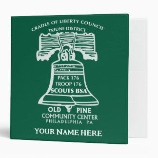 Binder - Forest Green (Personalized)