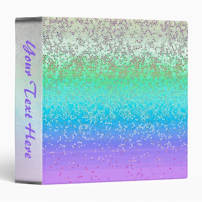 Binder Glitter Star Dust (Front/Spine)