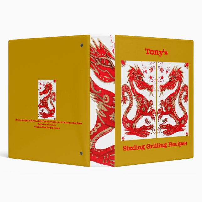 Binder, Grilling Recipes Binder (Background)