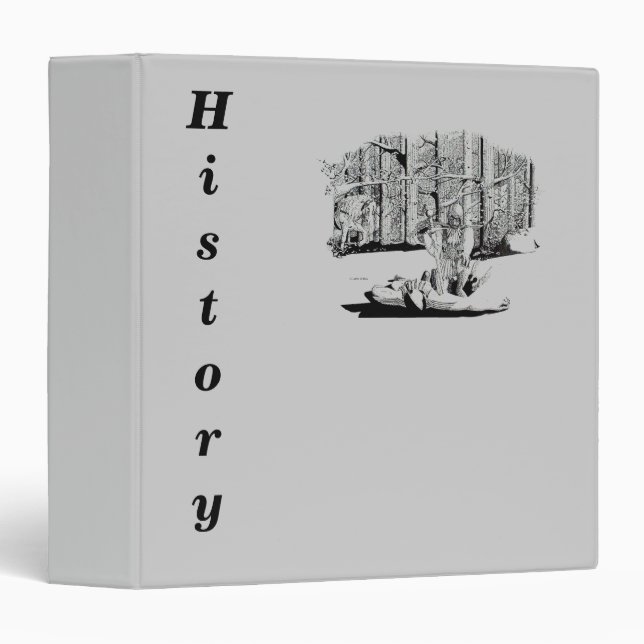 Binder - History (Front/Spine)