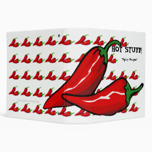 Binder - Hot Stuff Recipes