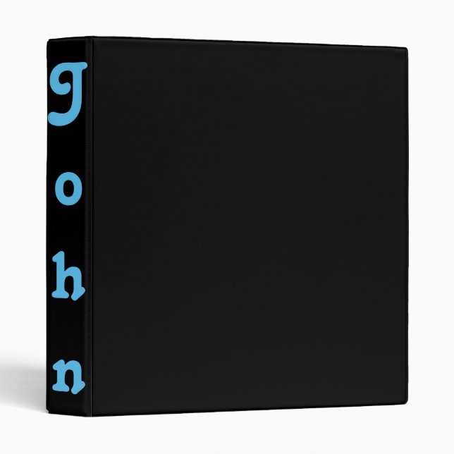 Binder John (Front/Spine)
