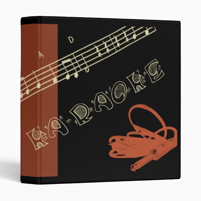 binder karaoke (Front/Spine)