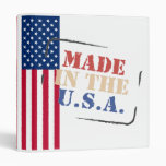 Binder Made in the USA