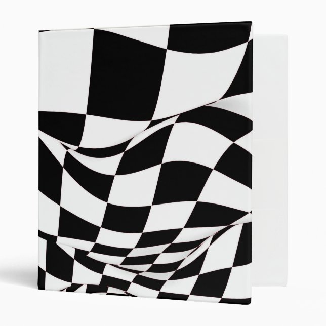 Binder - Modified Checkered Flag (Front/Inside)