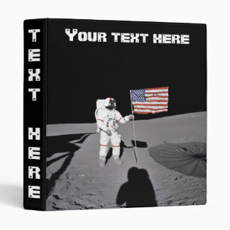 Binder: Moonwalk & American Flag Binder