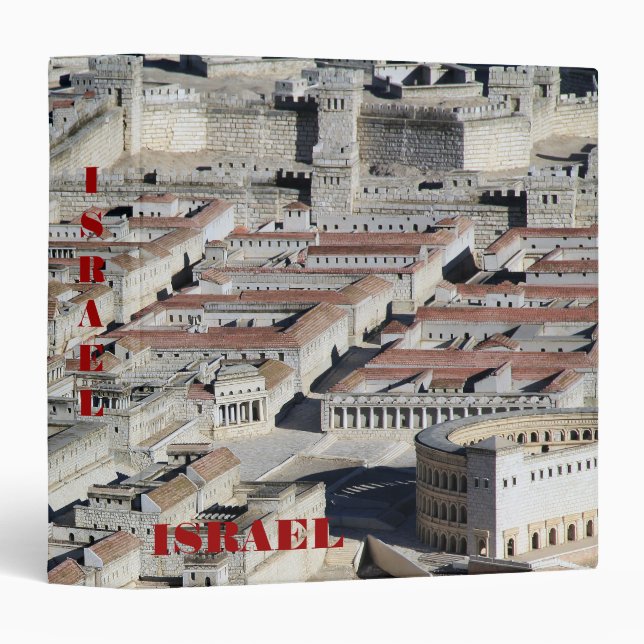Binder Old City of Jerusalem Background (Front/Spine)