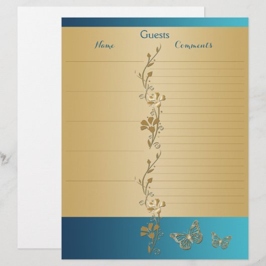 Binder Paper (Front/Back)