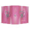 Binder Pink Silver Hearts Curve Photo Album