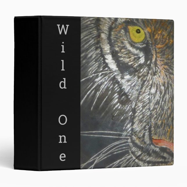 Binder - Portrait of Big Cat (Front/Spine)