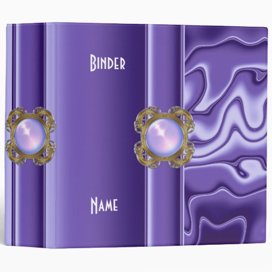 Binder Purple Mauve Jewel