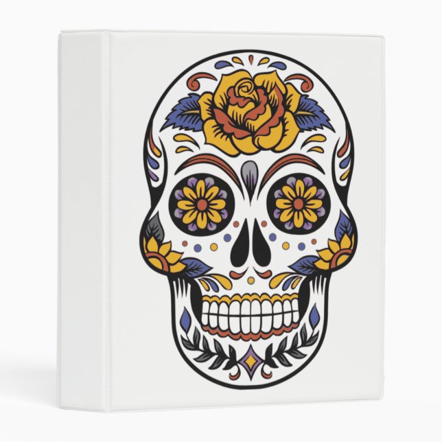 Binder.  Skeleton. Mini Binder (Front/Spine)