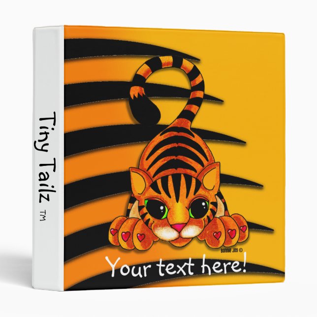 Binder - Tiggy the Tiger (Front/Spine)
