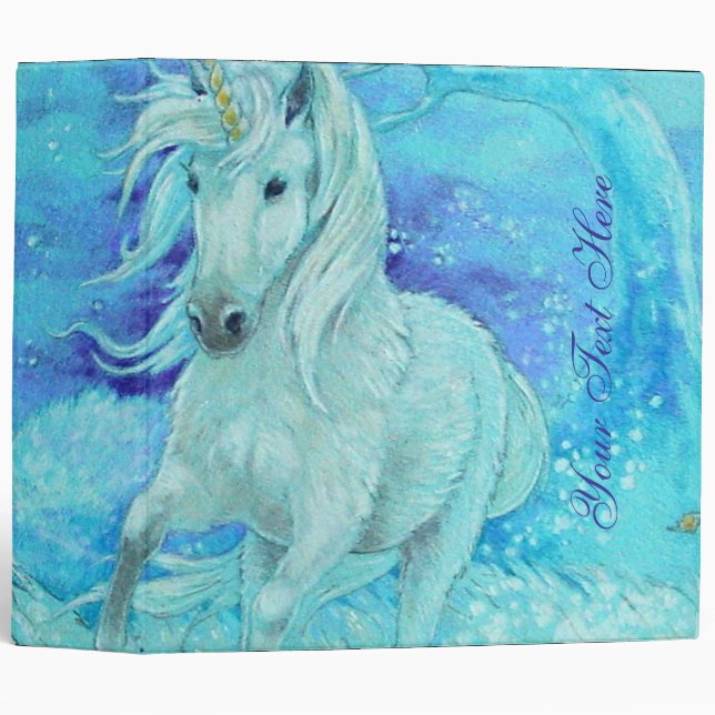 Binder - Unicorn Winter Run (Front/Spine)