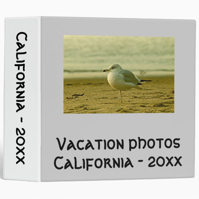 Binder - Vacation Photos (Front/Spine)
