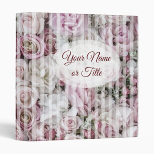 Binder - Victorian Roses Collage