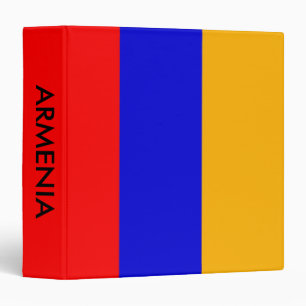 Binder with Flag of Armenia
