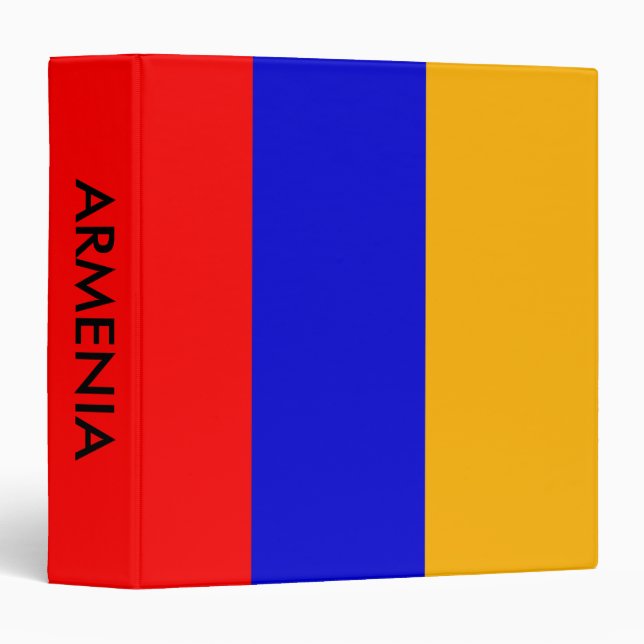 Binder with Flag of Armenia (Front/Spine)
