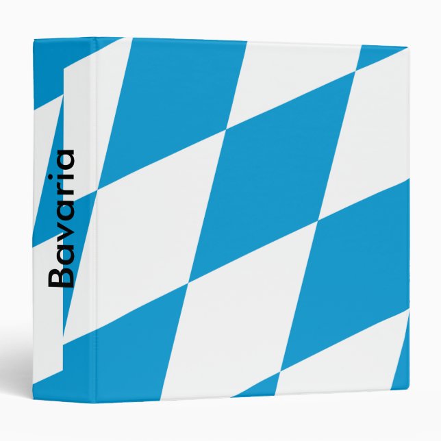 Binder with Flag of Bavaria (Front/Spine)