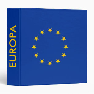 Binder with Flag of European Union